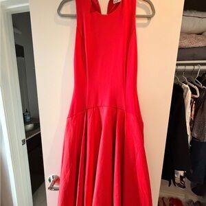 Alice + Olivia Red Sleeveless Gown - size 4
